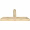 Ekena Millwork Portland Rough Sawn Timber Gable Bracket, Douglas Fir, 60"W x 30"H x 6"D x 6"F, 12/12 Pitch GBW060X30X0606POR00RDF - alternate 4